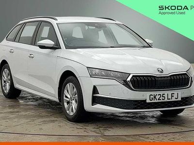 Used Skoda Octavia SE Technology 113 HP (83 kW) 2025 Moon white metallic Estate