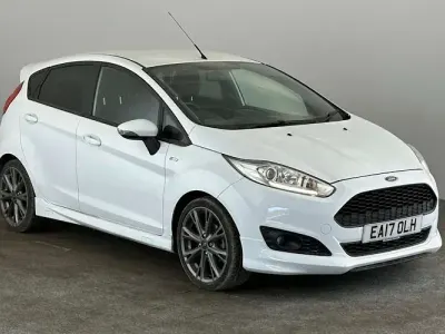 Used Ford Fiesta ST-Line 101 HP (74 kW) 2017 White Hatchback