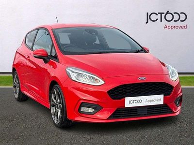 Red Used 2018 Ford Fiesta ST-Line Hatchback | £6,817 (Fair price)