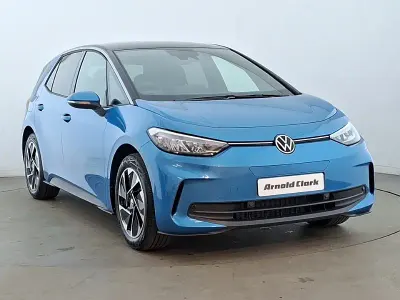 New VW ID.3 Pure 125 kW (170 HP) 2025 Blue Hatchback