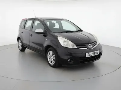 Used Nissan Note Visia 110 HP (80 kW) 2009 Black Hatchback