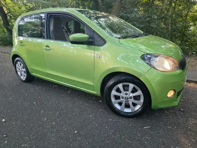 Used Skoda Citigo Elegance 2014 Green Hatchback