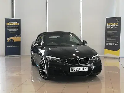 Used BMW 218 M Sport 136 HP (100 kW) 2020 Black Cabriolet