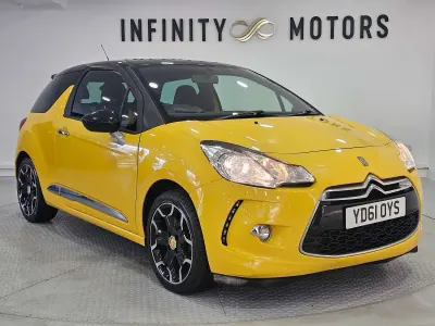 Used Citroën DS3 110 HP (80 kW) 2011 Yellow Hatchback