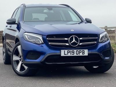 Used Mercedes GLC220 Urban 2019 Brilliant blue Estate