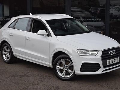 Used Audi Q3 Sport 150 HP (110 kW) 2018 White SUV