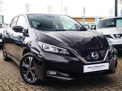 Used Nissan Leaf Tekna 160 kW (218 HP) 2021 Black Hatchback