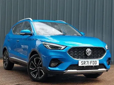 Used MG ZS Exclusive 111 HP (81 kW) 2021 Blue SUV