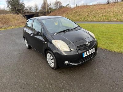 Used Toyota Yaris T3 88 HP (64 kW) 2008 Black Hatchback