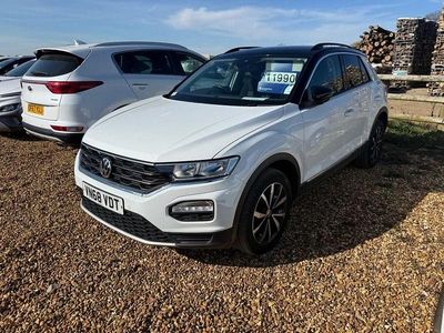 Used VW T-Roc Design 150 HP (110 kW) 2018 White SUV