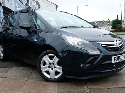 Used Vauxhall Zafira Tourer 138 HP (101 kW) 2015 Green MPV