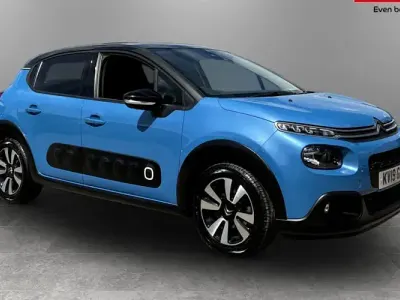 Used Citroën C3 Flair 82 HP (60 kW) 2019 Blue Hatchback