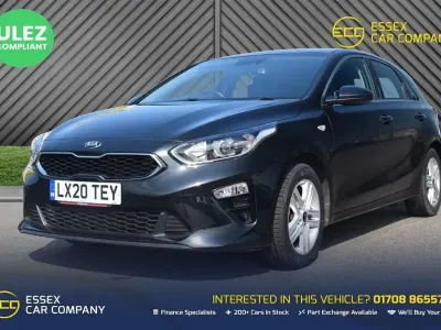 Used Kia Ceed 118 HP (86 kW) 2020 Black Hatchback