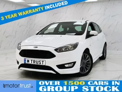 Używany Ford Focus ST-Line 125 KM (91 kW) 2017 Biały Hatchback