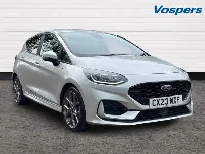 Used Ford Fiesta ST-Line 125 HP (91 kW) 2023 Silver Hatchback