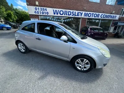 Used Vauxhall Corsa 2008 Silver Hatchback
