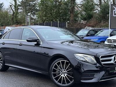 Used Mercedes E400 AMG Line Premium Plus 340 HP (250 kW) 2018 Black Sedan