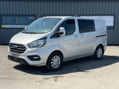 Used Ford Transit Custom Limited 130 HP (95 kW) 2020 Silver Van