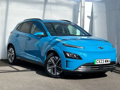 Second-hand Hyundai Kona Premium 150 kW (204 CP) 2023 Albastru SUV