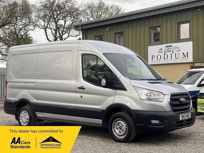 Second-hand Ford Transit Trend 130 CP (95 kW) 2021 Argintiu Van