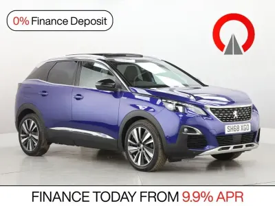 Used Peugeot 3008 Premium 130 HP (95 kW) 2019 Blue SUV