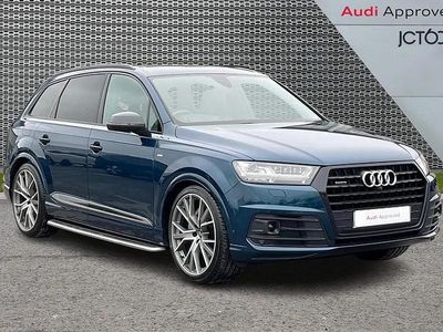 Used Audi Q7 Advanced 281 HP (206 kW) 2019 Blue SUV