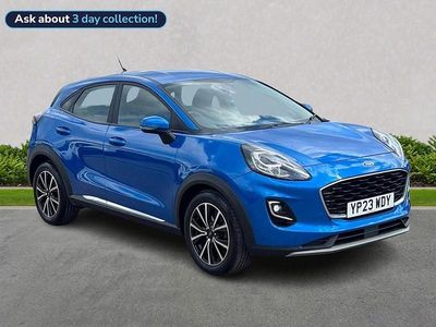 Used Ford Puma Titanium 155 HP (114 kW) 2023 Blue SUV