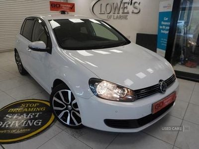 Used VW Golf VI SE 105 HP (77 kW) 2010 White Hatchback