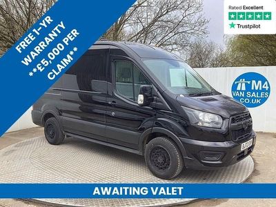 Used Ford Transit 130 HP (95 kW) 2023 Black Van