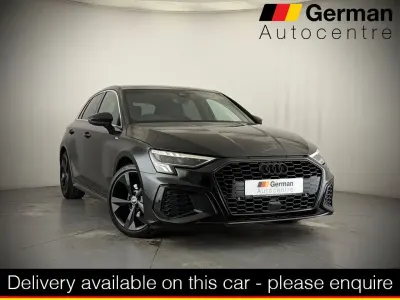 Used Audi A3 Sportback S-Line 110 HP (80 kW) 2023 Black Hatchback