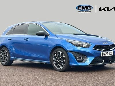 Used Kia Ceed GT GT-Line 158 HP (116 kW) 2022 Blue flame Hatchback
