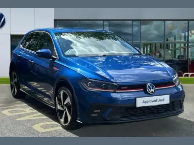 Used VW Polo GTI 207 HP (152 kW) 2023 Reef blue metallic Hatchback