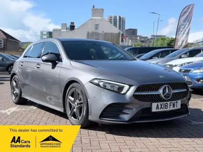Begagnad Mercedes A200 Executive 2018 Grå Halvkombi