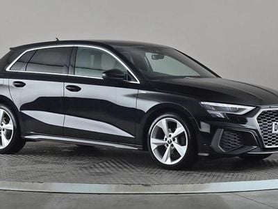 Used Audi A3 S-Line 110 HP (80 kW) 2022 Black Sedan