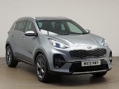 Used Kia Sportage GT-Line 134 HP (98 kW) 2019 Silver SUV