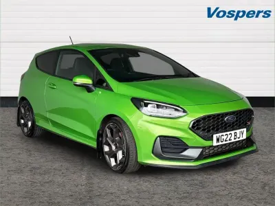 Used Ford Fiesta ST 200 HP (147 kW) 2022 Green Hatchback