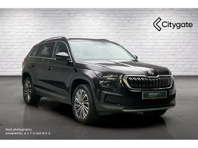 Used Skoda Kodiaq SE L Executive 110 HP (80 kW) 2023 Black magic pearl effect SUV
