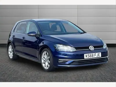 Used VW Golf VII GT 150 HP (110 kW) 2018 Blue Hatchback