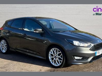 Grey Used 2017 Ford Focus ST-Line Hatchback | £11,197 (Fair price)