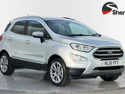 Used Ford Ecosport Titanium 125 HP (91 kW) 2018 Silver SUV
