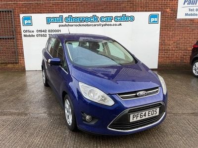 Used Ford Grand C-Max Zetec 115 HP (84 kW) 2015 Blue MPV