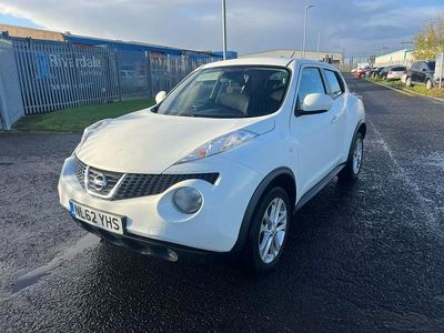 Used Nissan Juke Acenta 110 HP (80 kW) 2012 White SUV