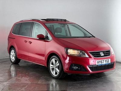 Used Seat Alhambra XCELLENCE 150 HP (110 kW) 2017 Red MPV