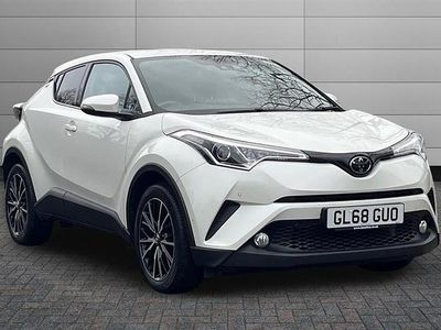 White Used 2018 Toyota C-HR SUV | £15,595 (Fair price)