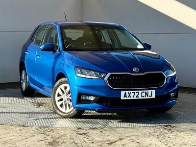 Used Skoda Fabia Comfort 110 HP (80 kW) 2023 Blue Hatchback
