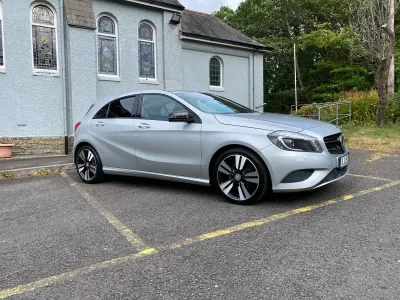 Used Mercedes A200 134 HP (98 kW) 2015 Silver Hatchback