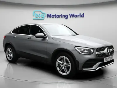 Second-hand Mercedes GLC220 AMG line 194 CP (142 kW) 2021 Gri Coupe