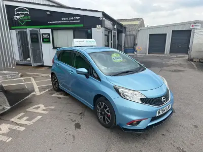 Używany Nissan Note Acenta Premium 98 KM (72 kW) 2014 Niebieski Hatchback