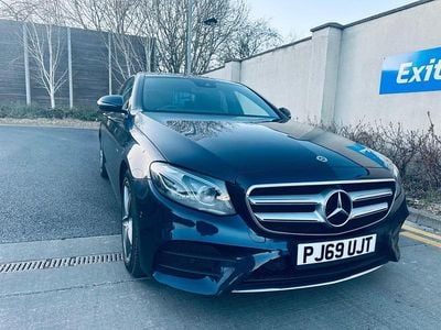 Used Mercedes E300 AMG Line Premium 2019 Blue Sedan