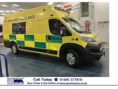 Used Fiat Ducato 176 HP (129 kW) 2019 Yellow Van
